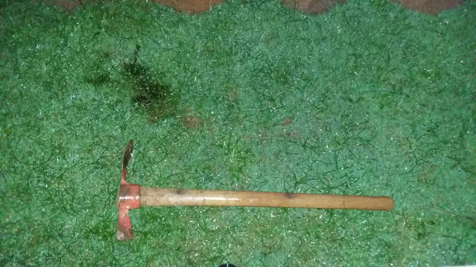 A arma utilizada no crime foi apreendida pela polícia